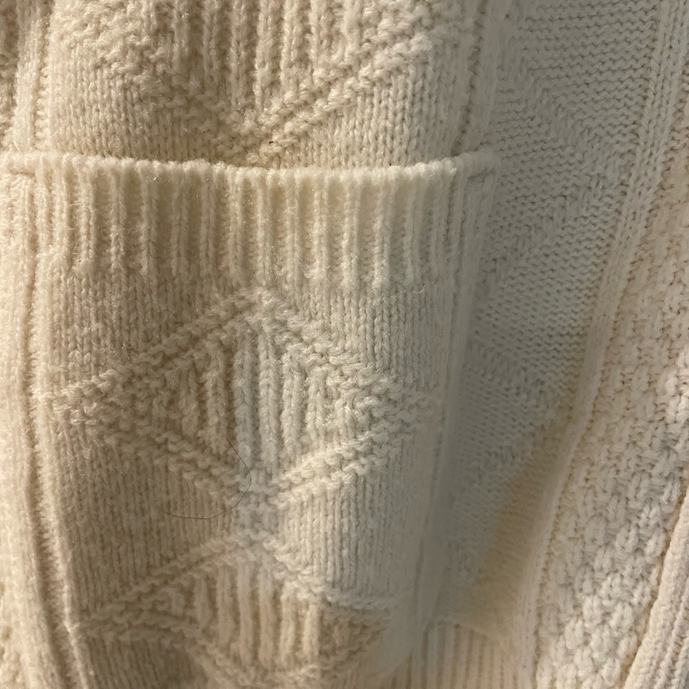 Vintage The JC Penney Fashion women’s size medium Sweater Cardigan with pockets - Picture 5 of 6